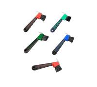 Wynrzyj Gancho y cepillo portátil para cascos de caballo de acero duradero para una limpieza profunda y prevención de enfermedades de pezuñas en el cuidado de los caballos