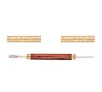 Wynrzyj Latte Art Pen De Acero Inoxidable Con Mango De Madera Baristas Herramienta Para Arte En Latte Cappuccino Espresso Accesorios De Café Baristas Herramienta