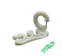 Wynrzyj Luminou - Soporte para manguera de buceo con hebilla doble Buceo Abrazaderas de manguera para accesorios de snorkel Luminously Buceo Soporte para manguera de buceo Clip