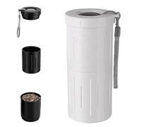 Wynrzyj Mejoras portátil Helianthus Nut Spit Cup with Nut Organizers & Shell Disposal Pistachios Snacks Serving Flower Stone Cup