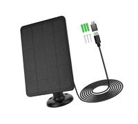 Wynrzyj Placa de carga fotovoltaica para dispositivos de seguridad doméstica con plan de impermeabilidad IP65 y USB para crear un pequeño dispositivo solar de alarma USB