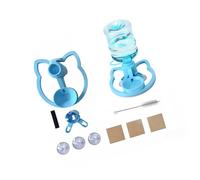 Wynrzyj Profile - Dispensador de agua para mascotas con recipiente transparente de 650 ml para gatos y perros pequeños, botella de agua transparente