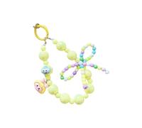 Wynrzyj Sectorial Cuentas de Cristal Correa de Cadena Teléfono de Moda Llavero Decorativo Encanto Para Mujeres Accesorios de Teléfono de Moda Accesorios para Evento Social