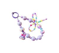 Wynrzyj Sectorial Cuentas de Cristal Correa de Cadena Teléfono de Moda Llavero Decorativo Encanto Para Mujeres Accesorios de Teléfono de Moda Accesorios para Evento Social