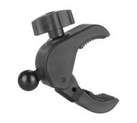 Wynrzyj Soporte para teléfono con pinza de garra, base de bolas de 17 mm, soporte para teléfono móvil, abrazadera de manillar para rieles con un diámetro de hasta 2 pulgadas