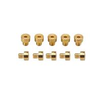 WYOERN 10 Unids/Lote Carburador De Motocicleta Jet Principal Redondo M5 para Carburador TM33/TM36/TM40/VM16/VM29/VM33#90 -#240 N100.604
