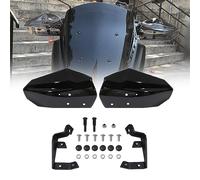 WYOERN Accesorios Protectores De Mano para Motocicleta, Protector De Mano para Y&amaha NMAX 155 NMAX155 NMAX 125 150 N-MAX 125 155 2015-2021 (Color : Negro)