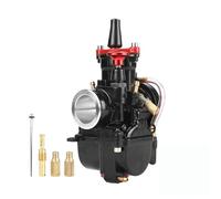 WYOERN Carburador para P&W&K 21 24 26 28 30 32 34 Mm para Mikuni Power Jet Dirt Bike Motocross Carburador De Cortina Plana para Motor De 2 Tiempos/4 Tiempos 50 Cc-250 CC