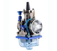 WYOERN Carburador para P&W&K 21 24 26 28 30 32 34 Mm para Mikuni Power Jet Dirt Bike Motocross Carburador De Cortina Plana para Motor De 2 Tiempos/4 Tiempos 50 Cc-250 CC