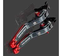 WYOERN Palanca De Embrague De Freno Motocicleta Ajustable Plegable Extensible para Ducati Monster S2R 1000 2006 2007 2008 Freno (Color : Titanium D)