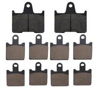 WYOERN Pastillas De Freno Delanteras Y Traseras Motocicleta para K&awasaki Concours 14 (ZG 1400)/GTR 1400 (08-14) ZG1400 GTR1400