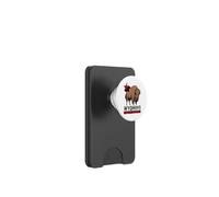 Wyoming Cowboy State Buffalo - Camiseta Vintage PopSockets PopWallet para MagSafe