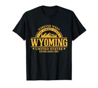 Wyoming Cowboy State Forever West Est 1890 - Recuerdo de montaña Camiseta