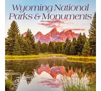 Wyoming National Parks & Monuments 2026 12 X 24 Inch (Hanging) Monthly Square Wall Calendar Plastic-Free