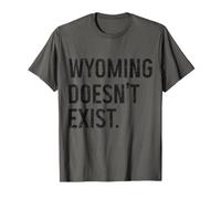 Wyoming no Existe una teoría Divertida de la conspiración Camiseta