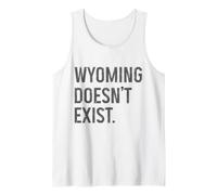 Wyoming no Existe una teoría Divertida de la conspiración Camiseta sin Mangas