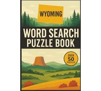 Wyoming Word Search Puzzle Book