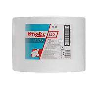 WypAll L10 Extra Rollo grande de paños 7141, 1 rollo x 1500 hojas azules de 1 capa