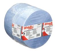 WypAll L30 7359 Paño de papel de color azul para limpieza y mantenimiento - Rollo de tamaño Jumbo extralargo y extraancho - 1 rollo azul x 1000 paños de papel de tres capas y color azul