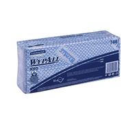 WypAll Paños de limpieza con código de color X50 Critical Clean 7441 - Paños de limpieza azules - 6 paquetes x 50 paños con código de color (300 en total)