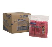 WypAll Paños de microfibra 8397, 4 paños x 6, Rojo