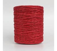 WYQXTY Cinta de Rafia, Hilo de Ganchillo de Paja de Rafia, Rollo de 460G, for Tejer DIY, Multicolor(Redwine)