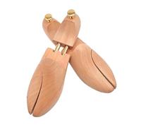 WYQXTY Horma de madera para zapatos, 1 par de expansores de zapatos ajustables de madera for hombre.(EU 41 42)