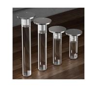 WYQXTY Patas de acrílico de Recambio para Muebles Patas acrílicas for Muebles, Transparentes, Varios tamaños, Paquete de 4