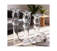 WYQXTY Patas de acrílico de Recambio para Muebles Patas De Muebles Acrílico Altura Ajustable 15-40 Cm Paquete 4(22cm)