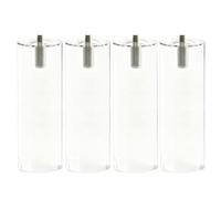 WYQXTY Patas de acrílico de Recambio para Muebles Patas De Muebles Acrílico Paquete 4 Transparente Altura 10-22cm(Height 10cm)