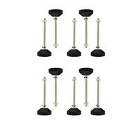 WYQXTY Pies niveladores Ajustables para Muebles, 10 pies niveladores Ajustables de Varios tamaños M20 M24 for máquinas, gabinetes y Bancos de Trabajo.(M24*150mm)