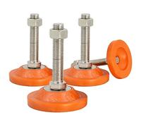 WYQXTY Pies niveladores Ajustables para Muebles, Patas niveladoras Ajustables for Muebles y Bancos de Trabajo (Paquete de 4) en Varios tamaños(D90xM16x100mm)