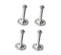 WYQXTY Pies niveladores Ajustables para Muebles, Pie nivelador Ajustable de Alta Resistencia con Base de 120 mm for Banco de Trabajo de máquina (Paquete de 4) con Rosca M16-M24(M20X100mm)
