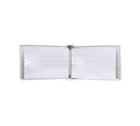 WYQXTY Sistema de paneles de pared, Expositor de pósteres A3 for pared con 10 compartimentos, multicolor(White)