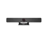 WYRESTORM Cámara web 4K UHD para sala de conferencias con encuadre automático IA, presentador y seguimiento de altavoces, cámara gran angular de 120°, zoom digital 5X, micrófono y altavoz para