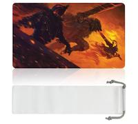 Wyrmspire Brothers In Arms (Bordes cosidos) - Alfombra de Juego MTG - Compatible con la Alfombra de Juego Magic The Gathering - Alfombras de Juego TCG Premium y Accesorios MTG