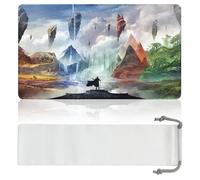 Wyrmspire Eternal Wanderer (Bordes cosidos) - Alfombra de Juego MTG - Compatible con la Alfombra de Juego Magic The Gathering - Alfombras de Juego TCG Premium y Accesorios MTG