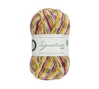 WYS BLUEFACED Leicester Wool/Sock Wool Signature 4ply Sock Yarn 840 - Goldfinch - 100 g Musterbildend with Blue Faced Leicester Wool by West Yorkshire Spinners Signature 4ply