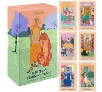Wyspell Baraja de Cartas de Tarot Femenina con Significados y Libro Guía para Principiantes - Juego de Cartas