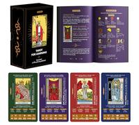 Wyspell Tarot para aprender - Cartas de tarot con significados en ellas - Baraja de tarot para principiantes con significados en ellas - Cartas de tarot para principiantes con guía