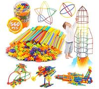 WYSWYG Bloques de Construcción Creativos 560 Piezas - Juguete de Bloques Conectables para Niños y Niñas, Juguete Educativo Stem, Adecuado para Niños de 6 Años en Adelante
