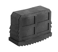 Wytino Tacos para Escaleras De Aluminio, Pies De Escalera, 2 Piezas Tacos De Goma Par Reemplazo Antideslizante De Goma Escalera Pies Alfombrilla De Pie Suela De CojíN Negro para Escalera De Aluminio