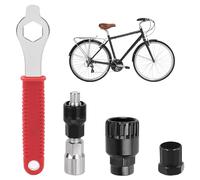 WYTNB Juego de 4 Piezas THerramienta Pedalier, Extractor De Manivela De Bicicleta con una Llave, Extractor De pedalier De Bicicle pour Bicicletas de Montaña