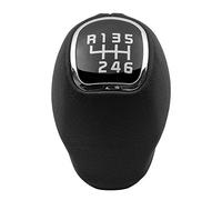 WYTXH Pomo de cambio de marchas de cuero de 6 velocidades, palanca de cambios, balonmano apto para Kia Sportage 2011 2012 2013 2014 2015 / Rio 3 5 VELOSTER 2013-2016
