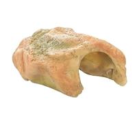 Wyvix 2 Cuevas y escondites for Acuario, Rocas Pesadas realistas for peceras con Pendiente de Plataforma for Tomar el Sol, Cueva inerte for Ocultar Reptiles for decoración en Esquina(A)