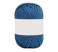 Wyvix 25 g de hilo algodón con leche 4 capas for hacer ganchillo, mezcla for tejer a mano(69)