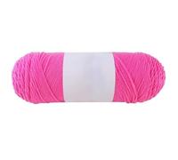 Wyvix 5 rollos de hilo algodón con leche 200g y capas for hacer ganchillo, mezcla tejido grosor medio(21)