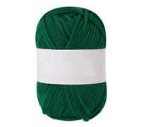 Wyvix 5 rollos de hilo algodón con leche 25g for hacer ganchillo, mezcla for tejer a mano 4 capas(63)