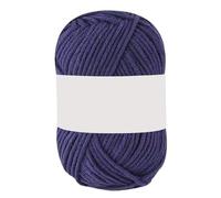 Wyvix 5 rollos de hilo algodón con leche 4 capas, 25g, for tejer a mano, mezcla(35)