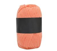 Wyvix 5 rollos de hilo algodón con leche 4 capas for hacer ganchillo, mezcla for tejer a mano(3)